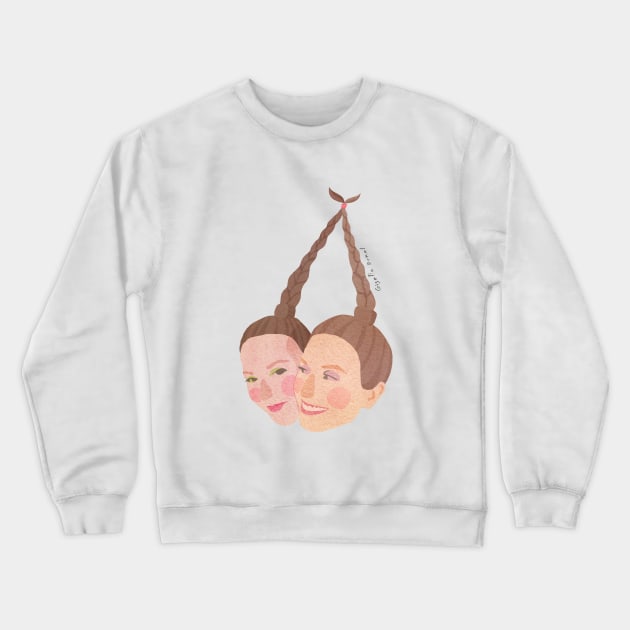 Stick Together Crewneck Sweatshirt by Giselle Dekel